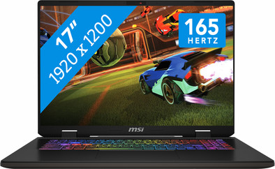 MSI Sword 17 HX B14VFKG-081NL is nooit meer leverbaar