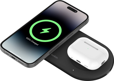 Belkin Boost Charge Pro Dual MagSafe and Qi2 Wireless Charger 15W is no longer available