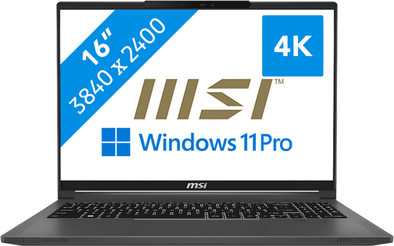MSI Creator 16 AI Studio A1VHG-095BE Azerty is nooit meer leverbaar