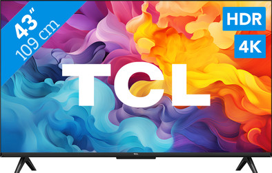TCL 4K Led 43P61B (2024) is nooit meer leverbaar