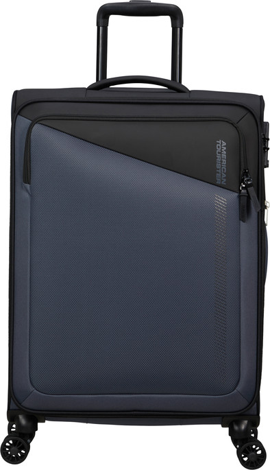 American Tourister Daring Dash Expandable Spinner 66cm Black/Grey is nooit meer leverbaar
