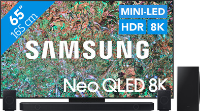 Samsung Neo QLED 8K 65QN800D (2024) + Soundbar is nooit meer leverbaar