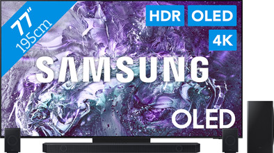 Samsung OLED 4K 77S95D (2024) + Samsung HW-Q930D (2024) is nooit meer leverbaar