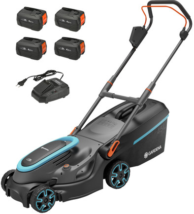 GARDENA PowerMax 37&#x2F;36V P4A Set 4.0Ah Battery (4x) Starter Kit is no longer available