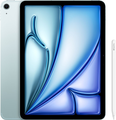 Apple iPad Air (2024) 11 inches 128GB WiFi + 5G Blue + Apple Pencil Pro is no longer available
