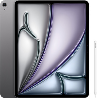 Apple iPad Air (2024) 13 inch 512GB Wifi Space Gray + Apple Pencil Pro is nooit meer leverbaar