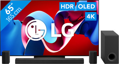 LG OLED65C46LA (2024)  + Soundbar is nooit meer leverbaar