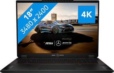 MSI Stealth 18 Mercedes AMG A1VHG-052NL is nooit meer leverbaar