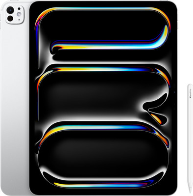 Apple iPad Pro (2024) 13 inch 1 TB Wifi + 5G Zilver + Apple Pencil Pro is nooit meer leverbaar