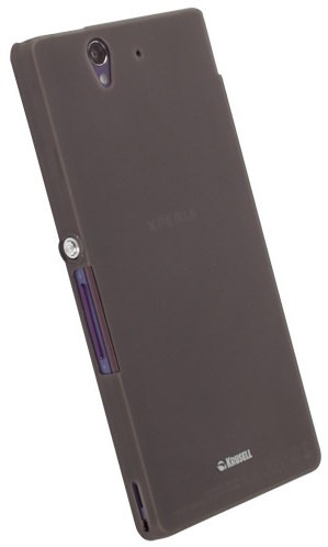 Krusell FrostCover Sony Xperia Z Transparent Black is nooit meer leverbaar