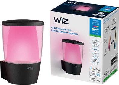 WiZ Elpas - Wandlamp buiten - Gekleurd en Wit licht - Zwart is nooit meer leverbaar