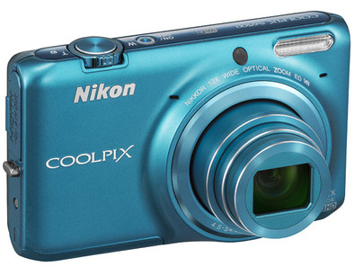 Nikon Coolpix S6500 blauw is nooit meer leverbaar