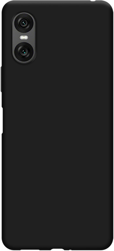 Just in Case Soft Design Sony Xperia 10 VI Back Cover Zwart is nooit meer leverbaar