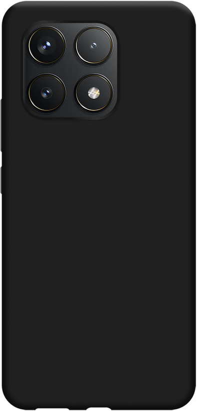 Just in Case Soft Design Xiaomi Poco F6 Pro Back Cover Zwart is nooit meer leverbaar