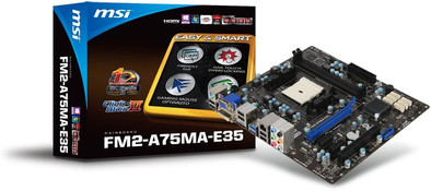 MSI FM2-A75MA-E35 is nooit meer leverbaar