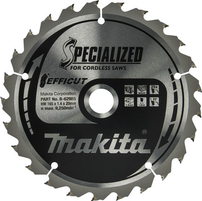Makita Circular Saw Blade Wood Efficut 165x20x1.4 25T is no longer available