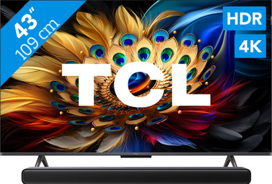 TCL QLED 43C61B (2024) + soundbar is no longer available