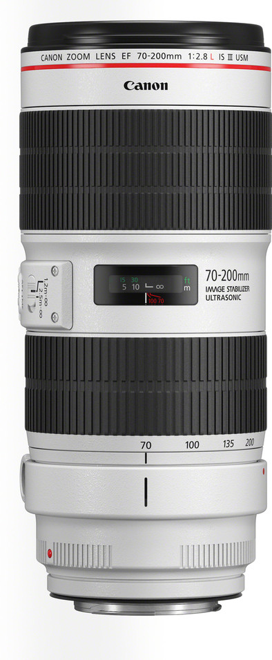 Canon EF 70-200mm f/2.8L IS III USM is nooit meer leverbaar
