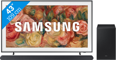 Samsung The Frame 43LS03D (2024) + Samsung HW-S700D Zwart is nooit meer leverbaar