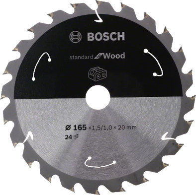 Bosch Circular Saw Blade Cordless Standard for Wood 254X2.2/1.6X30X4 is no longer available
