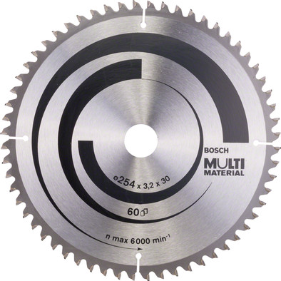 Bosch Circular Saw Blade Multi Material, 254x30x3.2mm, 60T is no longer available