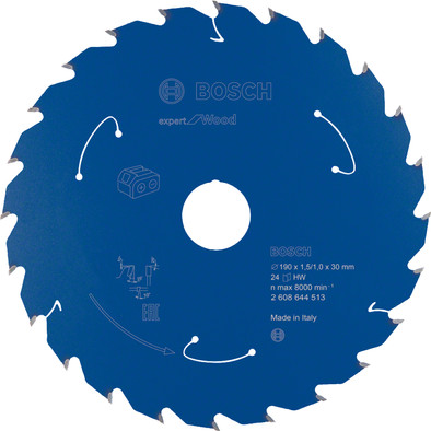Bosch Circular Saw Blade Cordless Expert for Wood 190x30x1.5/1x24T is no longer available