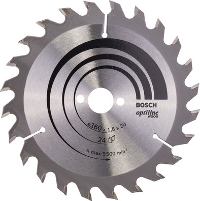 Bosch Circular Saw Blade Optiline Wood 160x20/16x1.8mm, 24T is no longer available