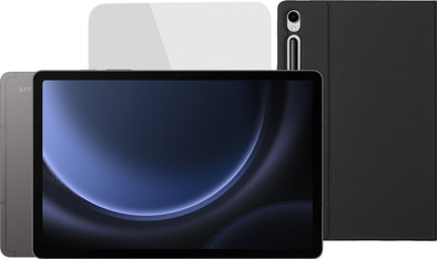 Samsung Galaxy Tab S9 FE 256GB Wifi en 5G Grijs + Beschermpakket is nooit meer leverbaar