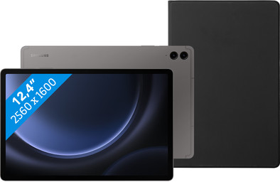 Samsung Galaxy Tab S9 FE Plus 256GB WiFi Gray + BlueBuilt Book Case Black is no longer available
