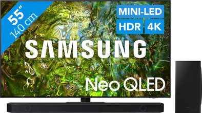 Samsung Neo QLED 4K 55QN90D (2024) + Soundbar is nooit meer leverbaar