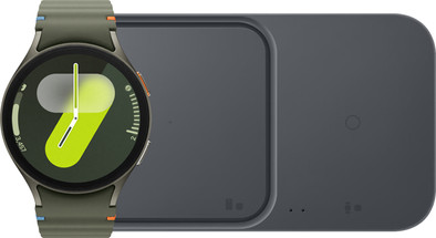 Samsung Galaxy Watch 7 Groen 44mm + Duo Draadloze Oplader is nooit meer leverbaar