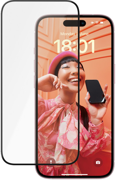 PanzerGlass Ultra-Wide Fit Apple iPhone 15 Screenprotector Ceramic is nooit meer leverbaar