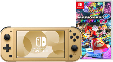 Nintendo Switch Lite Zelda Edition + Mario Kart 8 Deluxe is nooit meer leverbaar