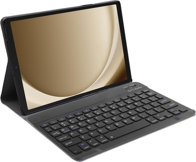 Just in Case Samsung Galaxy Tab A9 Toetsenbord Hoes QWERTY Zwart is nooit meer leverbaar