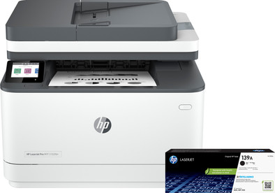 HP LaserJet Pro MFP 3102fdw + 1 extra zwarte toner is nooit meer leverbaar