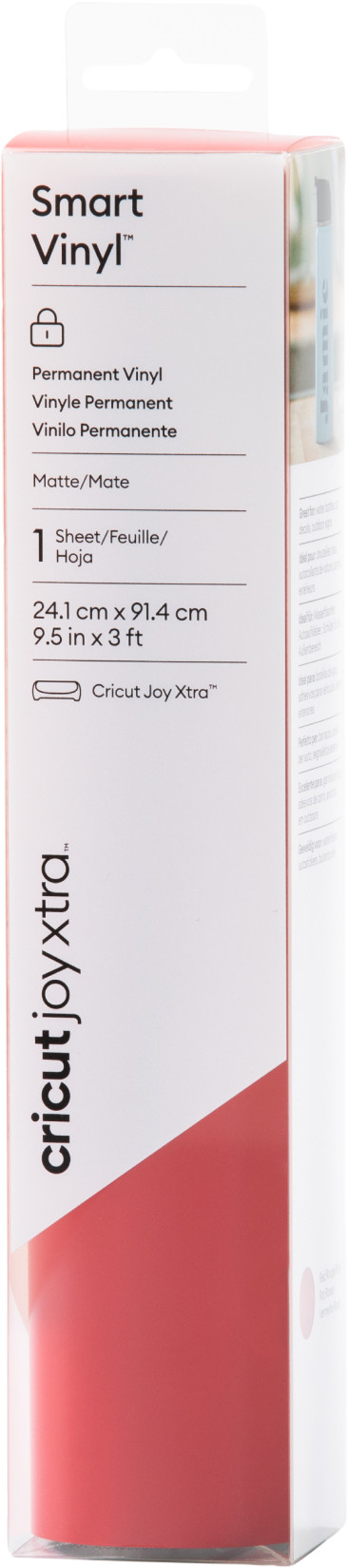 Cricut Joy Xtra Smart Vinyl Permanent 24x91cm Red is no longer available