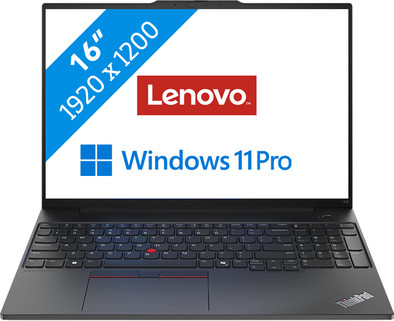 Lenovo ThinkPad E16 Gen 2 (Intel) - 21MA001TMH QWERTY is nooit meer leverbaar