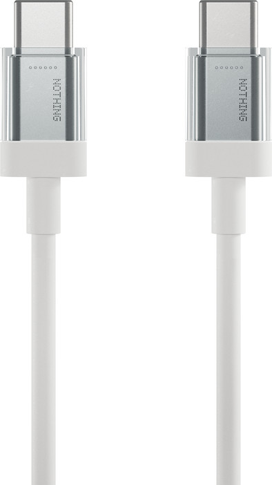Nothing Usb C naar Usb C Kabel 1,8m Kunststof Wit is nooit meer leverbaar