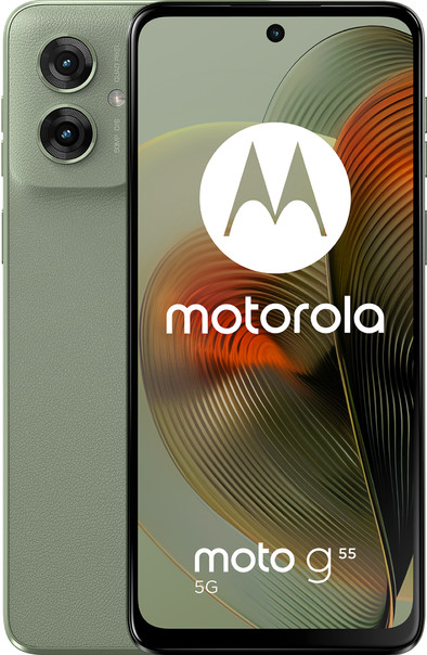 Motorola Moto G55 256GB Groen 5G is nooit meer leverbaar