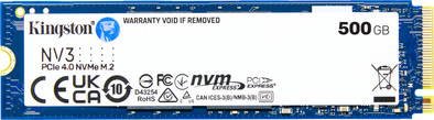 Kingston NV3 PCIe 4.0 NVMe SSD 500GB is nooit meer leverbaar