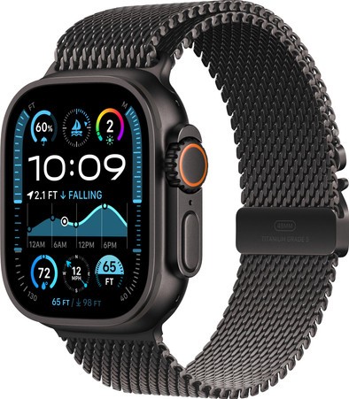 Apple Watch Ultra 2 4G 49mm Black Milanese Watch Strap M is no longer available