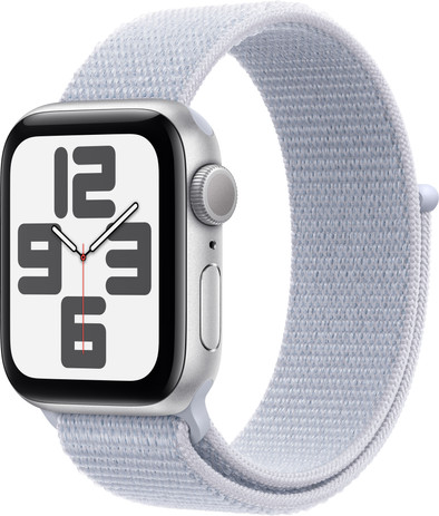 Apple Watch SE 2024 40mm Zilver Sport Loop is nooit meer leverbaar