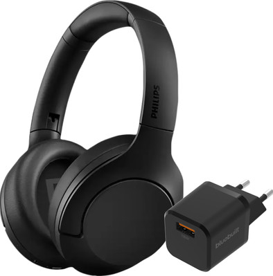 Philips TAH8506 Black + BlueBuilt Quick Charge Charger with USB-A Port 18W Black is no longer available