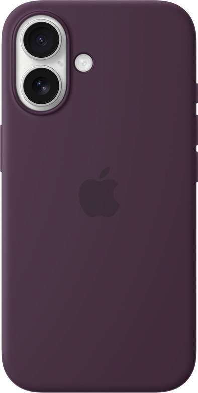 Apple iPhone 16 Back Cover met MagSafe Pruimenpaars is nooit meer leverbaar
