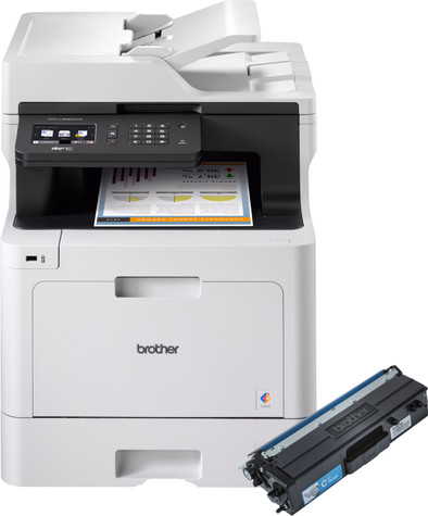 Brother MFC-L8690CDW + 1 extra zwarte toner is nooit meer leverbaar