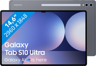 Samsung Galaxy Tab S10 Ultra 14,6 inch 512GB Wifi + 5G Grijs is nooit meer leverbaar