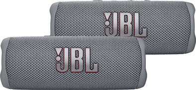JBL Flip 6 Gray 2-Pack | Coolblue | Bluetooth speakers