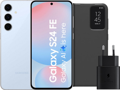 Samsung Galaxy S24 FE 256GB Blauw 5G + Accessoirepakket is nooit meer leverbaar