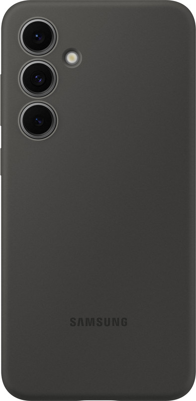 Samsung Galaxy S24 FE Siliconen Back Cover Zwart is nooit meer leverbaar