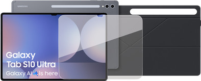 Samsung Galaxy Tab S10 Ultra 14,6 inch 256GB Wifi en 5G Grijs + Beschermpakket is nooit meer leverbaar